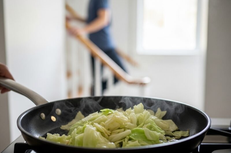 How to make fried cabbage quick and easy