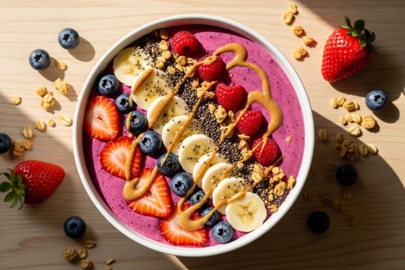 Creamy Berry Smoothie Bowl: Sweet, Healthy & Fun